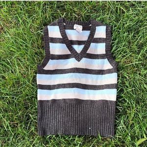 Striped Sweater vest